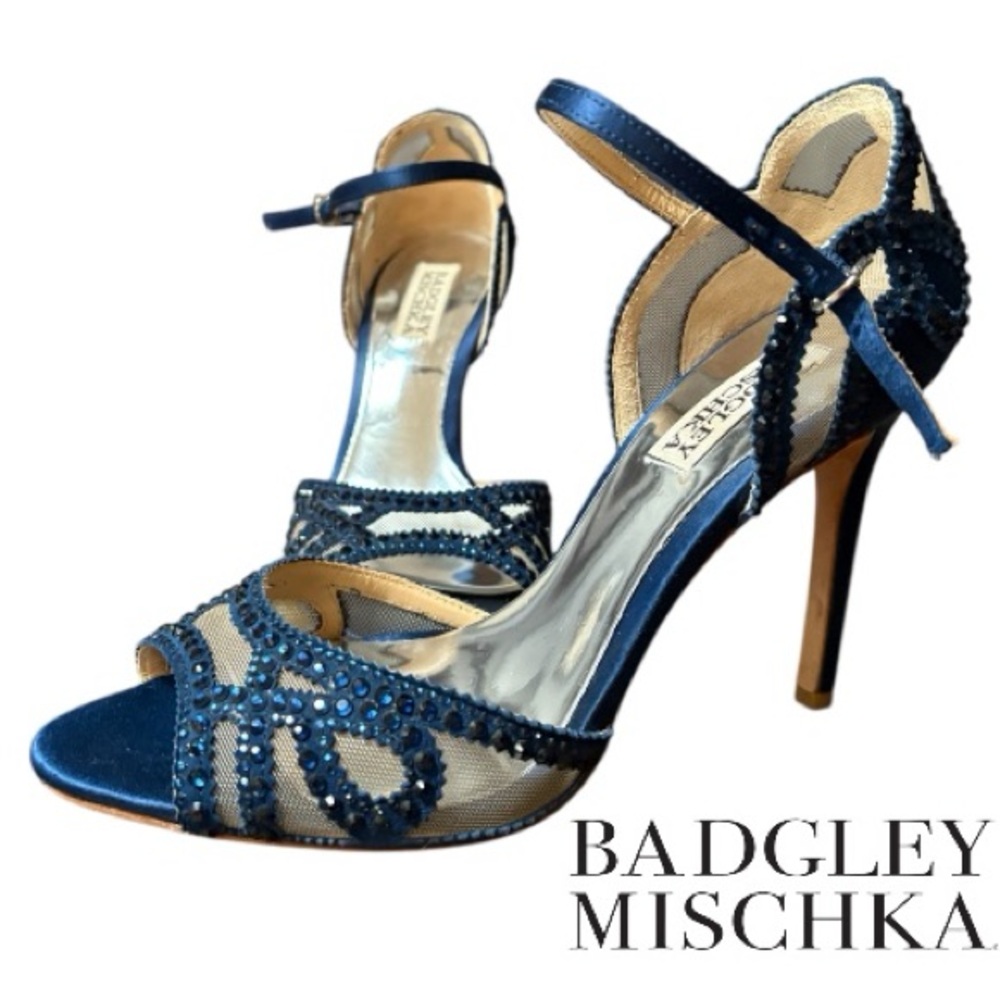 Badgley Mischka Tansy Heels, Size 7